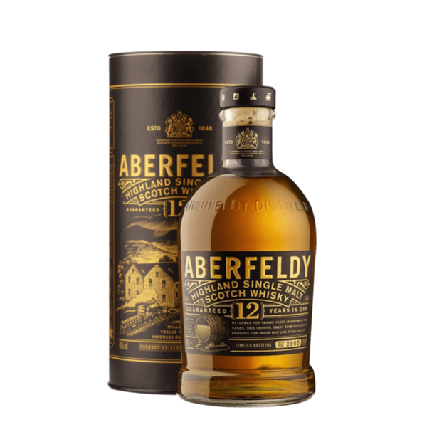 Aberfeldy 12 Anni Highlands Scotch Whiskey