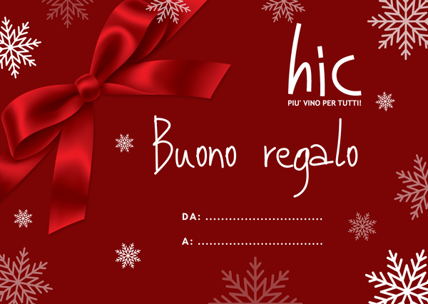 Buono Regalo - vari tagli e personalizzazioni