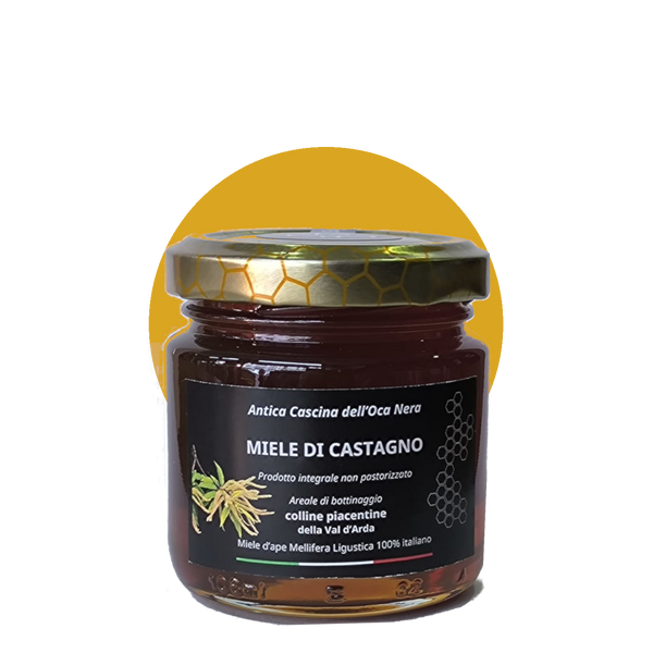 Miele di Castagno Vasetto 250 gr - Antica Cascina dell'Oca Nera
