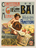 Panettone antica Milano, Ricetta tradizionale 750 gr con libretto storico - BAJ