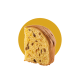 Panettone antica Milano, ricetta tradizionale 1 kg con libretto storico, IN LATTA - BAJ