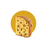 Panettone ai 3 Cioccolati (latte, fondente, bianco) con libretto storico - BAJ